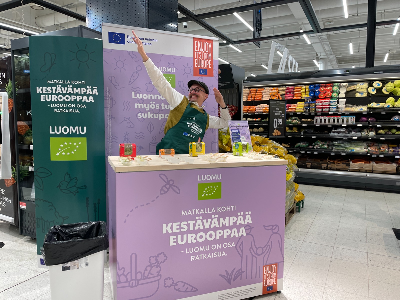 Luomu Sai Laajaa N kyvyytt Syksyll Luomumerkki Luomu Sai Laajaa N kyvyytt Syksyll Luomumerkki